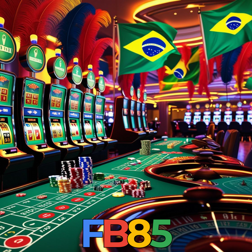 FB85：Gire as slots e vença com grandes prêmios!